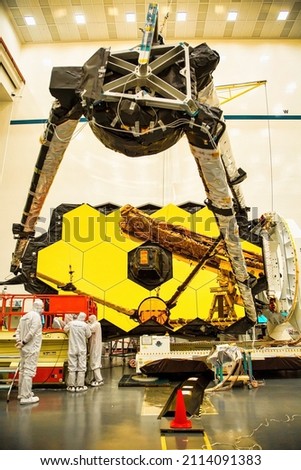 The James Webb Telescope. Space Observatory for the Study of the Universe and exploration of deep space. Elements of this image furnished by NASA