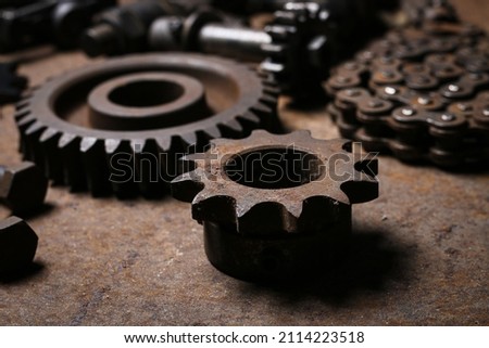 Rusty Cogs and Old machine hardware parts