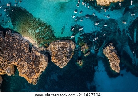 Island of Comino in Malta Royalty-Free Stock Photo #2114277041