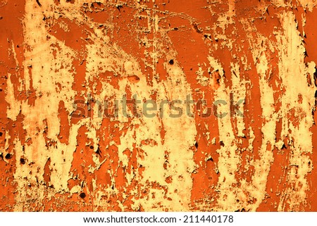 Grunge rusty metal wall texture
