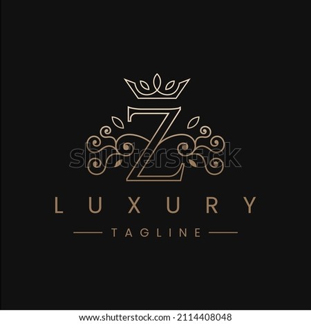 Letter Z Royal Luxury Logo Design