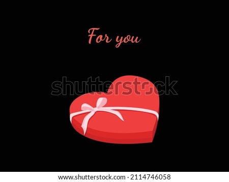 for you gift box vector design Eps 10 file