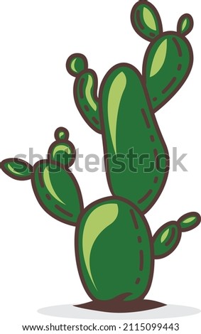 Alone Green Cactus Nature Live