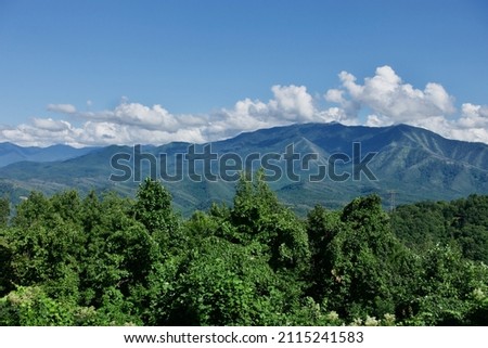 Mount LeConte Great Smoky Mountains Royalty-Free Stock Photo #2115241583