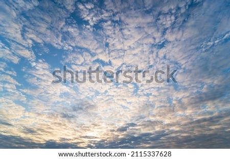 Sky clouds.Beautiful sky with cloud before sunset. Big pixel art for billboard,advertising,media,PR and digital print.