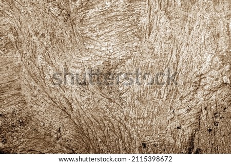 Concrete surface texture and background in brown tone. Abstract background and texture for design.