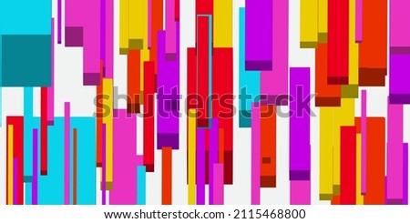 Modern Abstract Geometric Shapes Design Background vector illustration