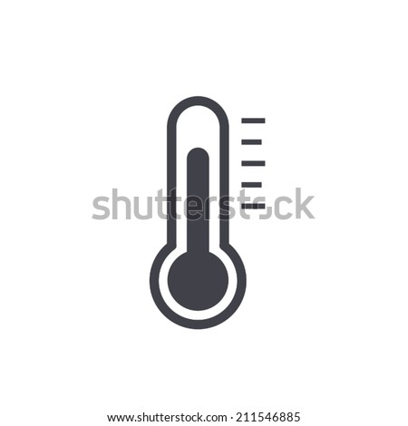 Thermometer icon , vector illustration Royalty-Free Stock Photo #211546885