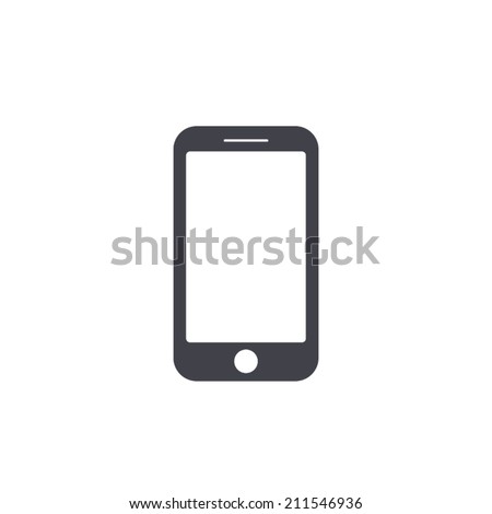 smartphone icon,vector illustration Royalty-Free Stock Photo #211546936