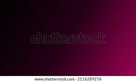 Diagonal gradient background with black to magenta pink color. Suitable for presentation backgrounds, websites, photo backgrounds, promotional media, etc. - Vector