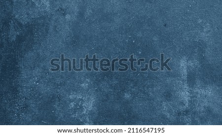 Blue concrete texture background, blue background design