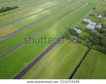 Drone pictures of the green hart of the Netherlands. A big farming and recreation area in the middle of the country!
