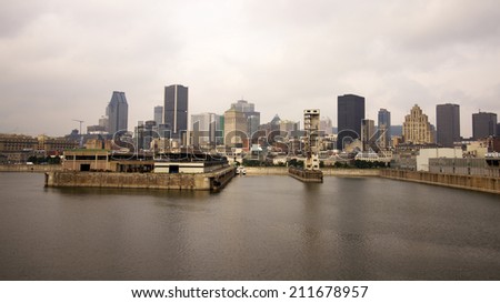 Montreal skyline 