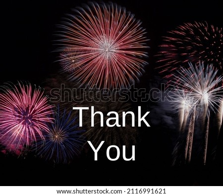 thank you background picture , thank you letter image , sky fire lighting background 