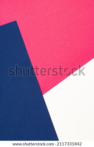 vertical background with red and blue figures. paper texture