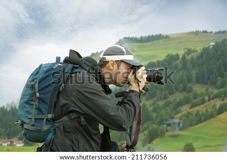 Nature and landscape photographer in Italy, Dolomite 