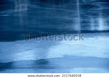Blue ice texture abstract background Royalty-Free Stock Photo #2117660558