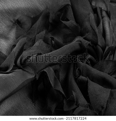 Texture. Background. Background. Black gray satin dark fabric texture luxurious shiny that is abstract silk cloth background.