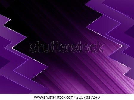 abstract background with zigzag pattern and purple color. vector illustration