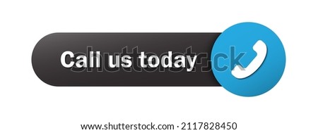 CALL US TODAY black and blue web button Royalty-Free Stock Photo #2117828450