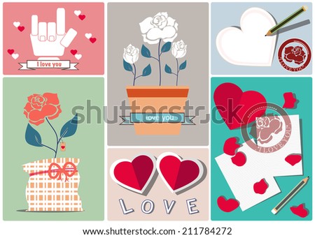 Valentine's day ,wedding card and love card