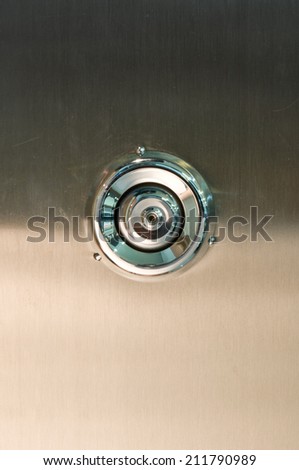 stainless button