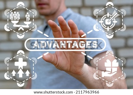 Concept of competitive advantage. Business competition advantage. Overcome, Achieve success, Performance. Royalty-Free Stock Photo #2117963966