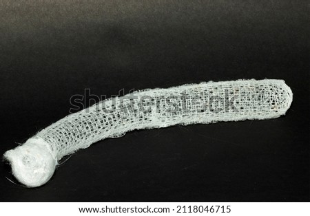 The Glass Sponge, or Venus Flower Basket makes a delicate but rigid lattice of sillicate spicules extracted from seawater. They are found in tropical seas about 150-300 ft deep Royalty-Free Stock Photo #2118046715