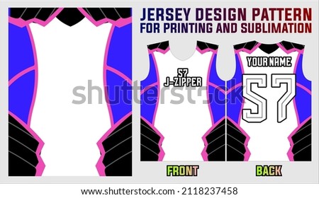 vector jersey background design for sports team. jersey printing and sublimation template pattern