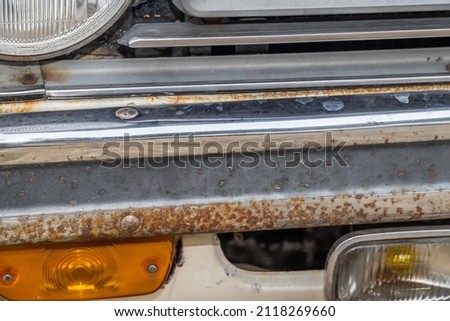  Car body deterioration and rust, dents