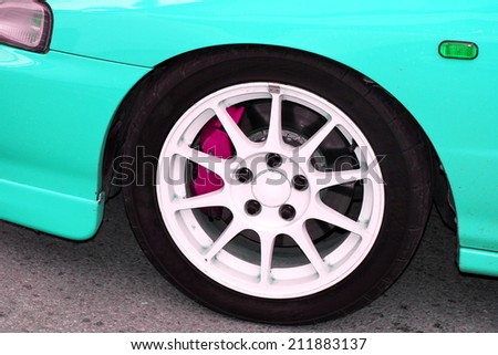 A car wheel