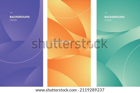 Vector color circular abstract line fluid geometric background  Royalty-Free Stock Photo #2119289237