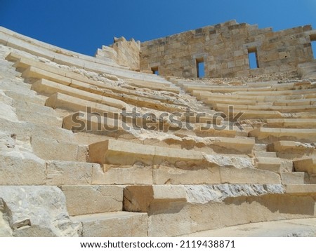 The Assembly Building of the Lycian League, located in the Ancient City of Patara