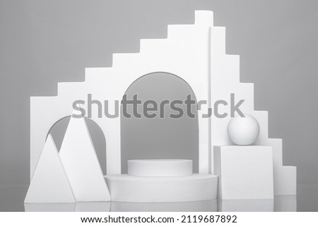 PHOTOGRAPHY PROPS 3D HIGH DENSITY FOAM GEOMETRIC SHAPES BLOCKS for PRODUCT PHOTOGRAPHY. Cosmetics Photography. Small Products Photo Shooting Background Scenery Props. Product Photography Props
