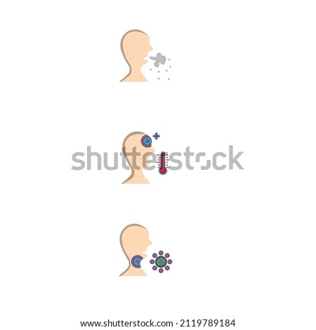 coronavirus affected person clipart and coronavirus affected symptoms cough symptoms
