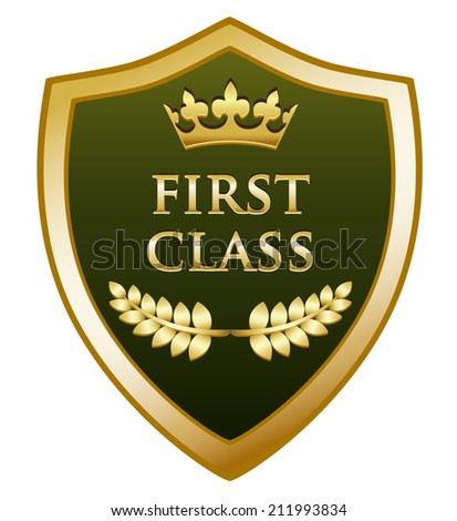 First Class Gold Shield