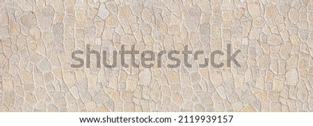 decorative light stone wall background Royalty-Free Stock Photo #2119939157