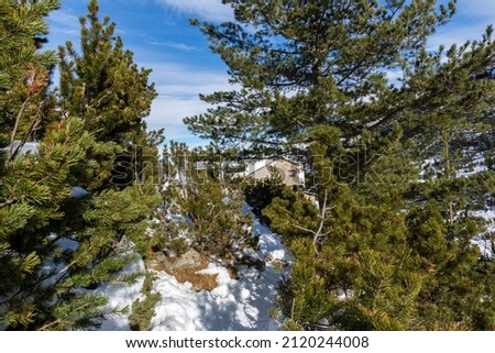 Amazing Winter landscape of Rila Mountain near Malyovitsa peak, Bulgaria