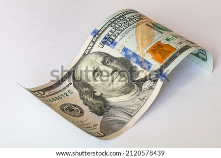 U.S. 100 dollar banknotes background for design purpose