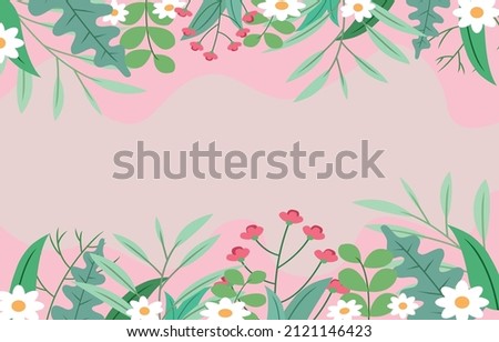 Vector Illustration of Background Floral (Spring)