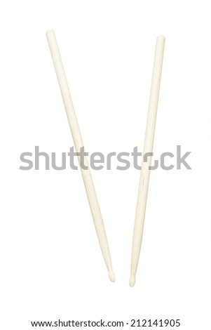 the image of a pair of wooden drumsticks