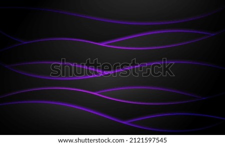 Abstract curved background with purple glow color,vector illustration