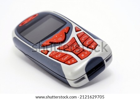Photo of a mobile phone in large format for being in, being hip, being mobile