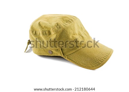hat isolated on a white background 
