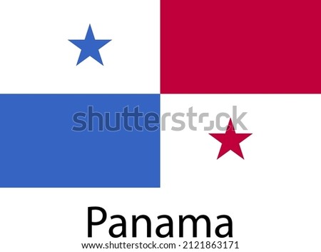 PANAMA FLAG DESIGN FOR SOCIAL MEDIA AND PRINT MEDIA.