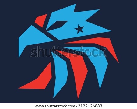 star eagle logo design for commercial uses