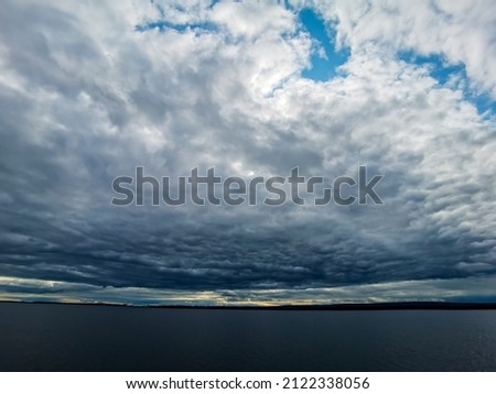 sky and clouds , Digital created image Picture