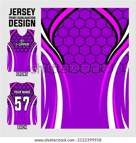 sublimation printing jersey design pattern for sports fabric