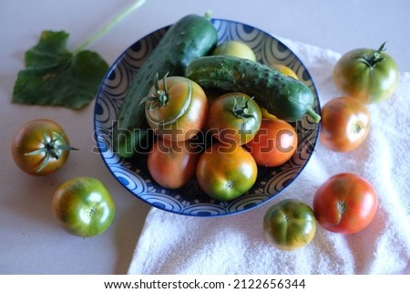 fruits and vegetables on the table. Still life