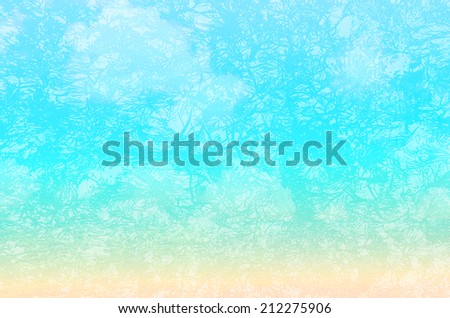 Abstract Grunge texture background, summer color tone